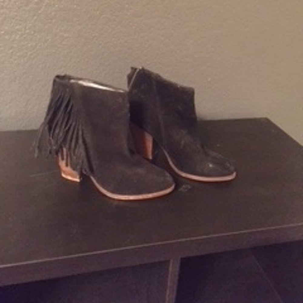 Compass Suede Booties